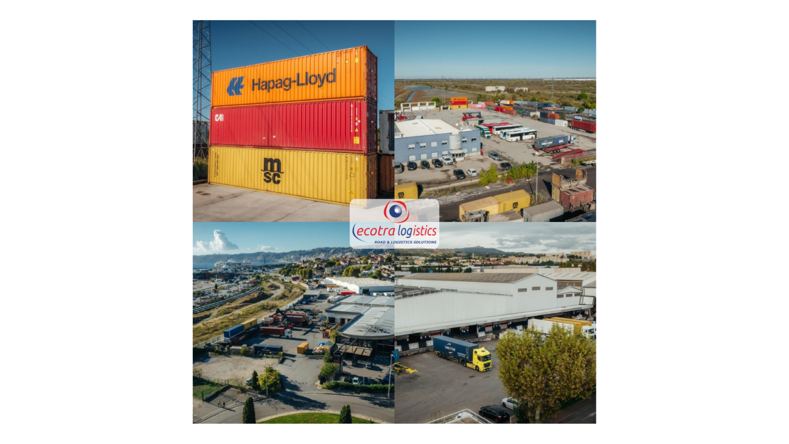 Stockage de marchandises et containers à Lyon, Fos et Marseille