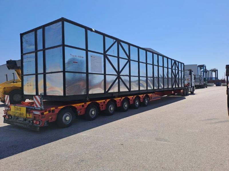 Transport caisse exceptionnelle 3ème catégorie