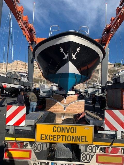 Transport exceptionnel d’une pilotine