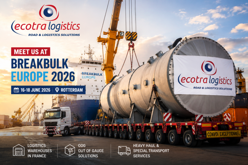 ECOTRA LOGISTICS au BREAKBULK Europe : l’expertise OOG & transport exceptionnel au rendez-vous !
