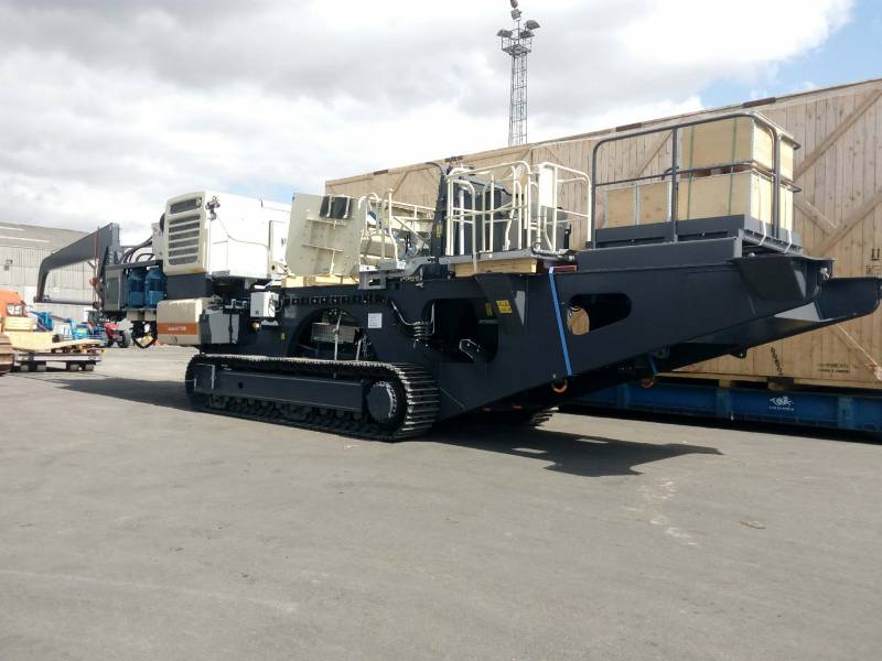 Transport d'un Locotrack Marseille