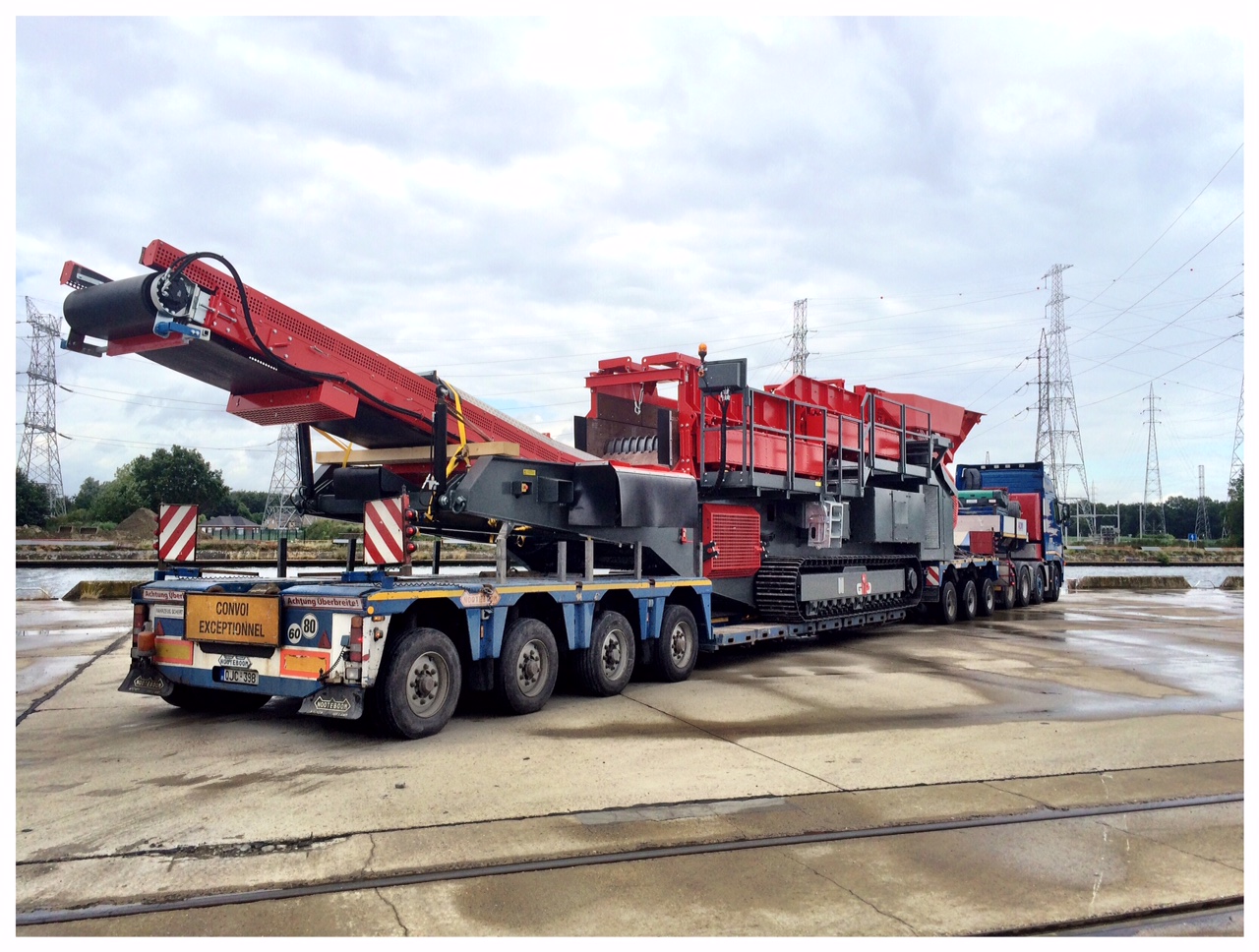 scalpeur de chantier à disques