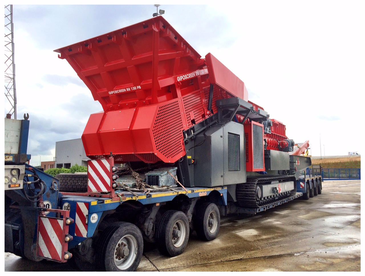 Scalpeur engin de chantier