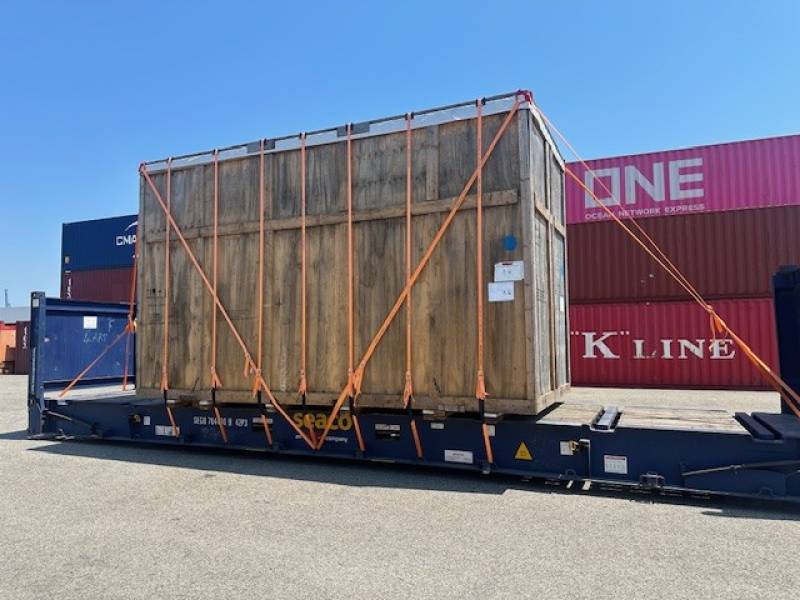 Empotage 40 FLAT RACK & certificat d’empotage : une opération logistique réussie par ECOTRA LOGISTICS