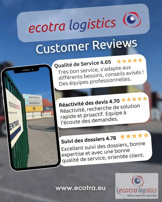 Votre avis compte : enquête de satisfaction d’ECOTRA LOGISTICS sur tous nos clients en France !