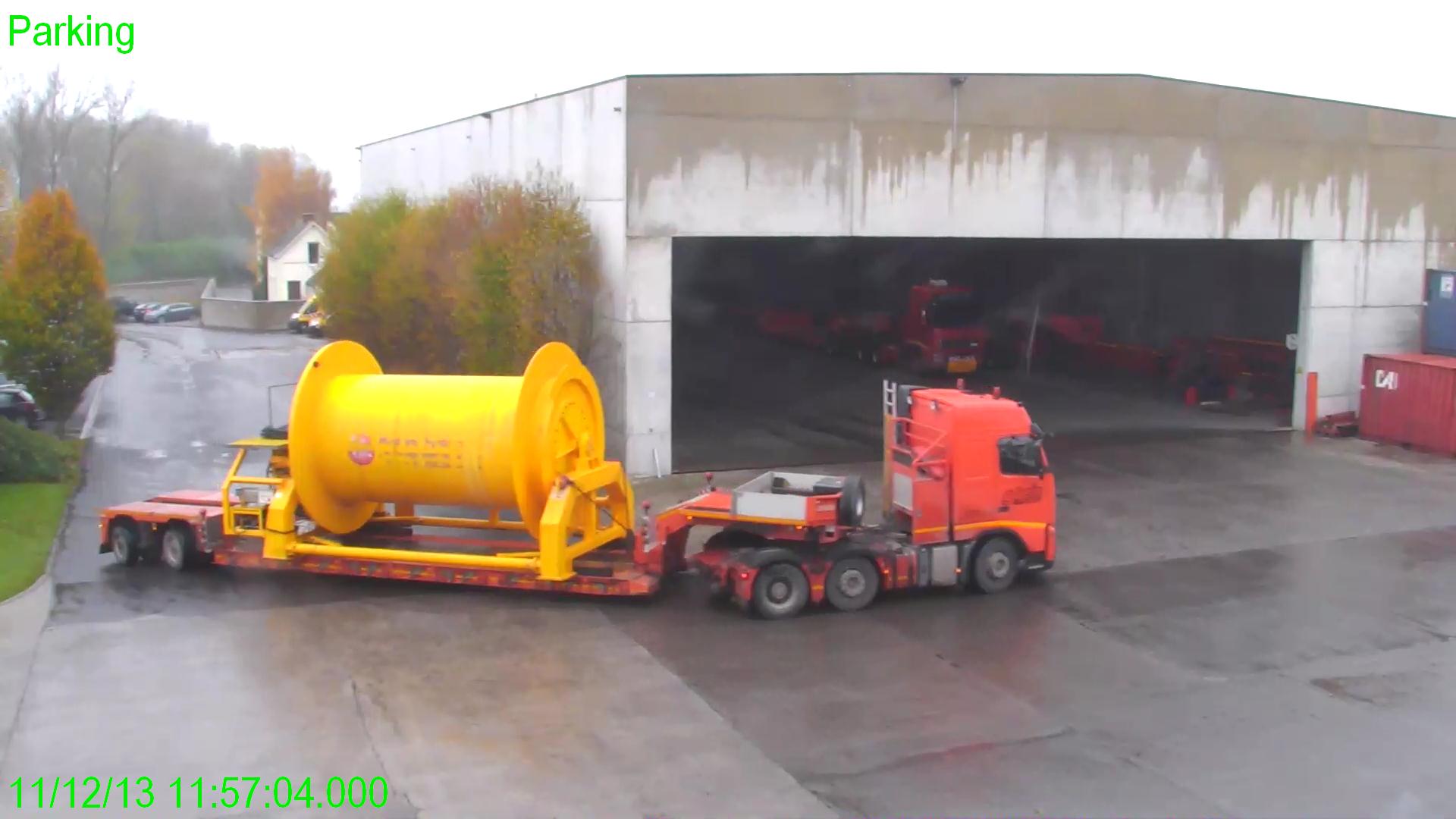 Enrouleur pour plateforme pétrolière