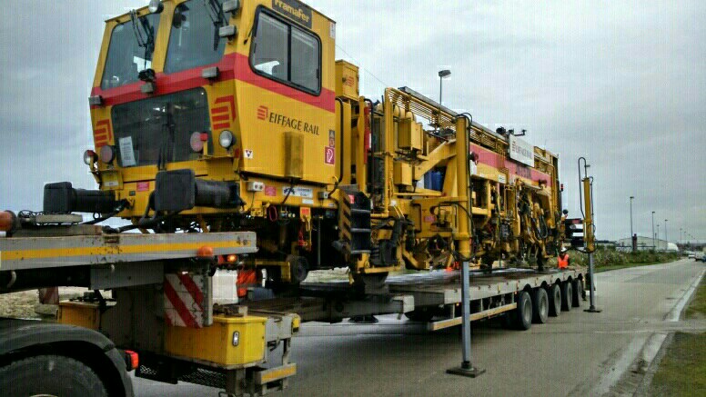 transport d'engin eiffage rail